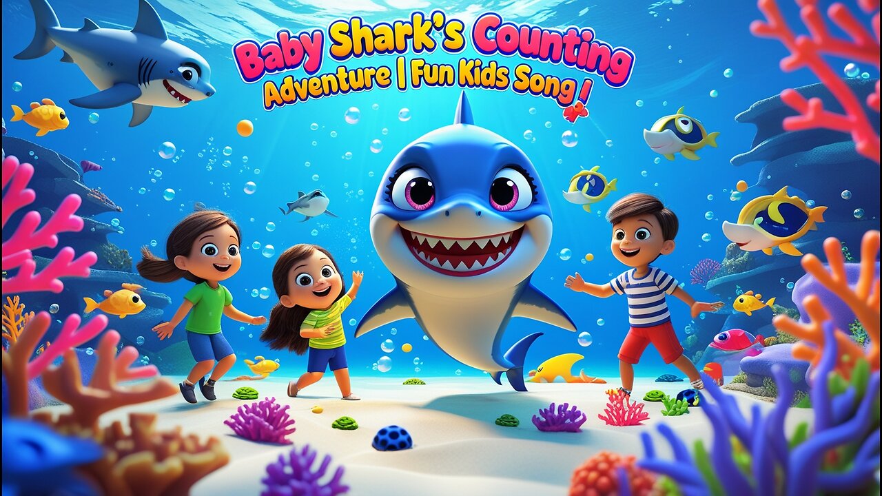 Baby Shark’s Counting Adventure | Counting 1 to 10 | Baby Shark do do | Nursery Rhymes & Kids Songs