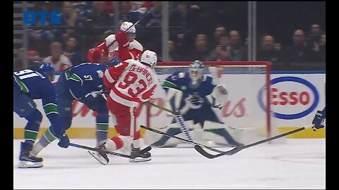 Detroit Red Wings goal compilation from 3-2 OT win in Vancouver