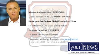 Special guest: Sam Anthony, CEO & Founder, [your] News