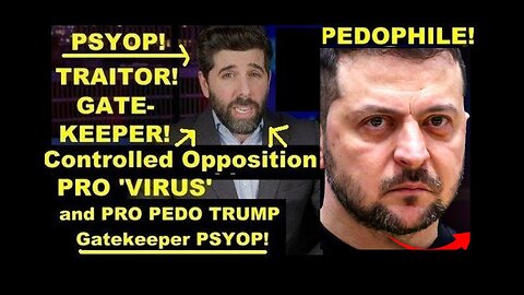 Controlled Opp PRO 'Virus' & Pedo TRUMP Gatekeeper Psyop 'The People's Voice' in Plain Sight!