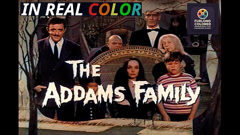 🎬 The Addams Family (1964) — 1x01 — The Addams Family Goes to School | In Real Color
