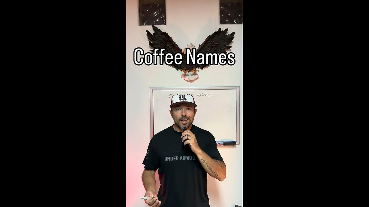 Coffee name ideas.