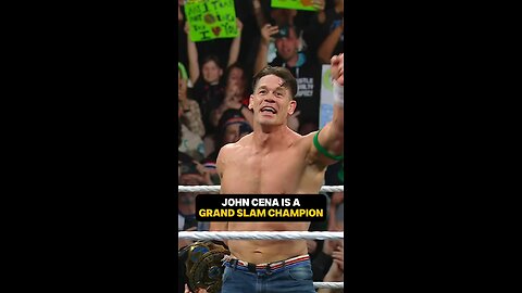 john cena grand slam champion
