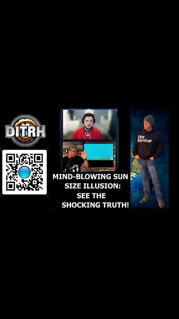 [Jul 23, 2025] Mind-Blowing Sun Size Illusion: See the Shocking Truth! #shorts- Hijacking Perspective w/ Angels of Light [DITRH]
