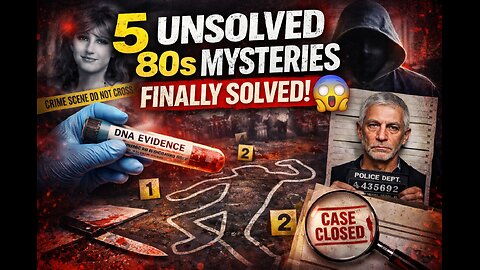 Top 5 80s Cold Cases FINALLY Solved After Decades 😱 || SCORAS