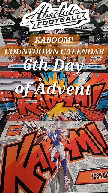 Advent Day 6, Absolute Football KABOOM! Countdown Calendar