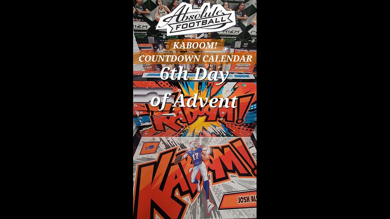 Advent Day 6, Absolute Football KABOOM! Countdown Calendar