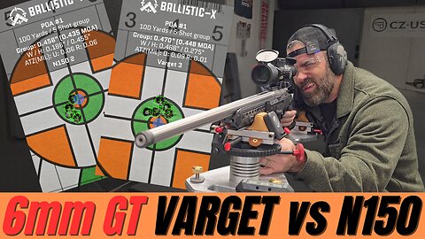 6mm GT Load Development Varget vs N150