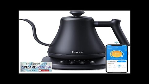 Govee Smart Electric Kettle WiFi Variable Temperature Gooseneck Pour Over Kettle Review