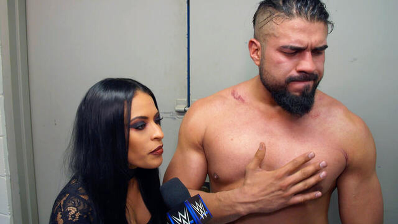 Andrade basks in his victory over Rey Mysterio: Jan. 15, 2019 @WWE