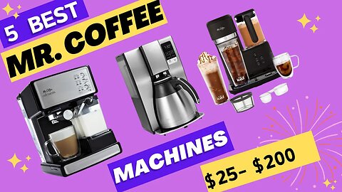 Top 5 Must Have Mr. Coffee Machines for Every Coffee Lover! 🔥