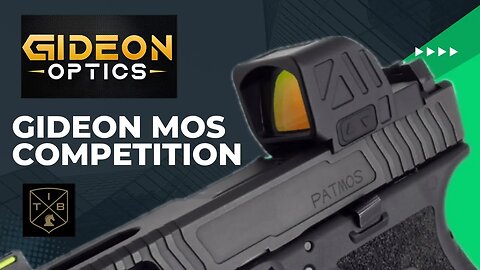 Gideon Optics Granite MOS Competition Big Window Red Dot Review