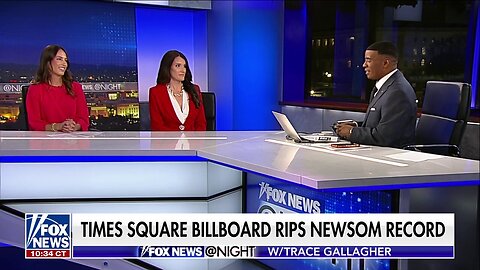 Times Square Billboard Rips Gavin Newsom With Comparison To Local Football Team