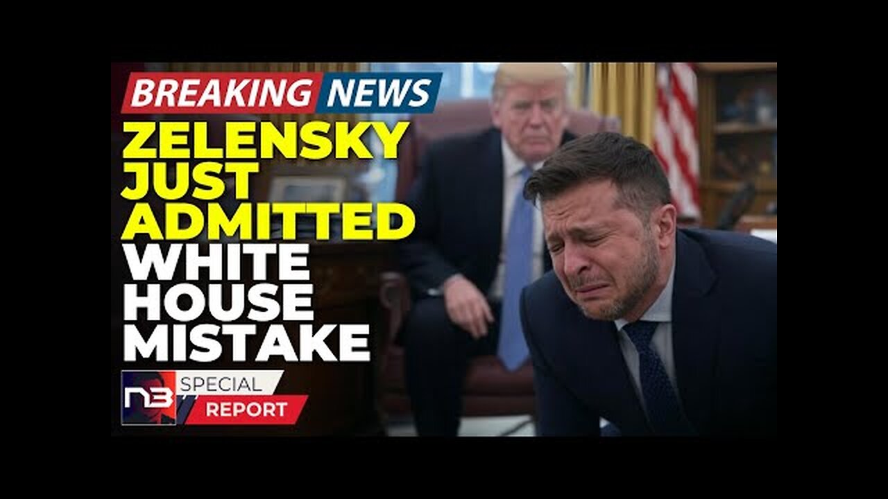 Breaking: Zelensky's Humiliating White House Walk of Shame—What He Just Admitted Changes Everything