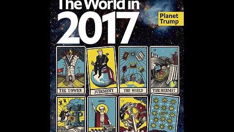 Copertina di “The World in 2017”, The Economist Magazine della prima presidenza di Donald John Trump del 2017