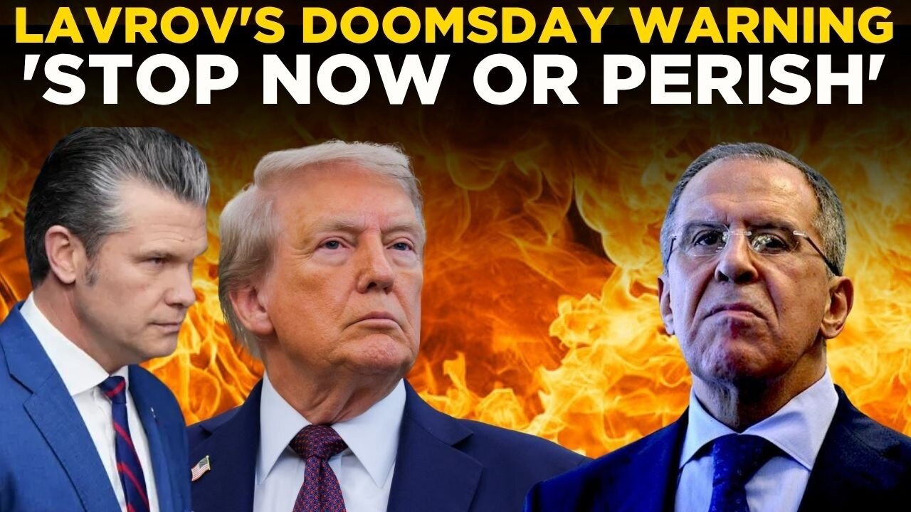US IRAN WAR LIVE: Lavrov DROPS DOOMSDAY WARNING — 'Ceasefire IMMEDIATE or WORLD WAR 3 ERUPTS!'