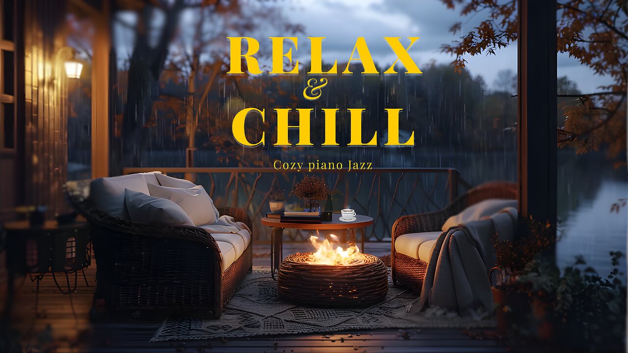 Cozy Piano Jazz Relaxing Music for Focus and Stress Relief | ☁ Chill Vibes Only