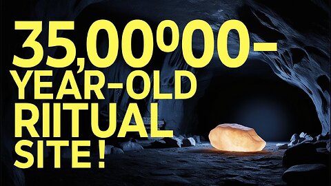 35,000-Year-Old Ritual Site Discovered in Ancient Cave – Shocking Stone Age Find!