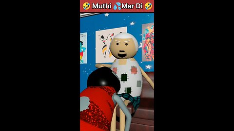 OllaMjo || Muthi Mar Di 💯🔥|| Class Me Muthi #3danimation #2danimation #comedy #funny #reels