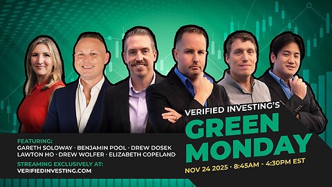 Green Monday SPECIAL EVENT: Live Trading