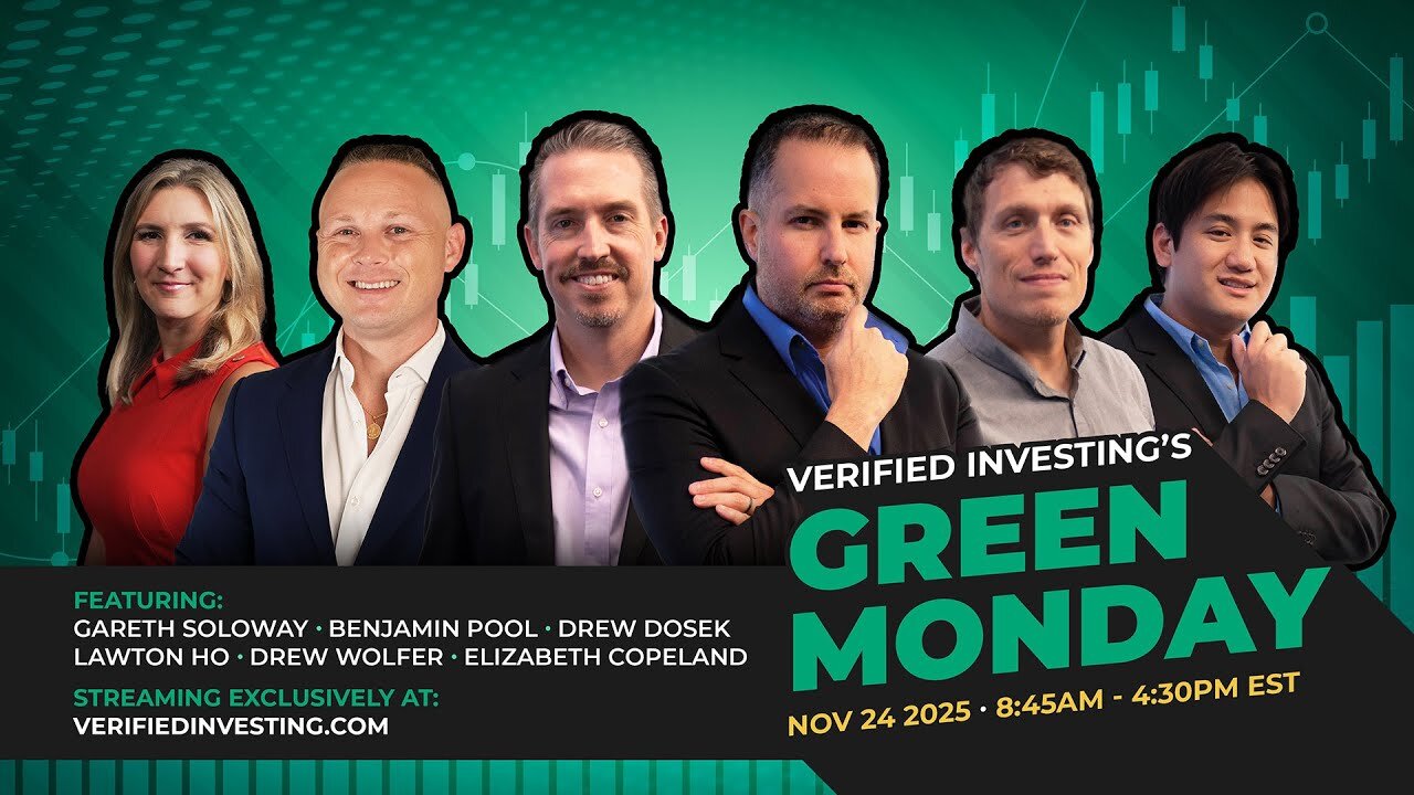 Green Monday SPECIAL EVENT: Live Trading