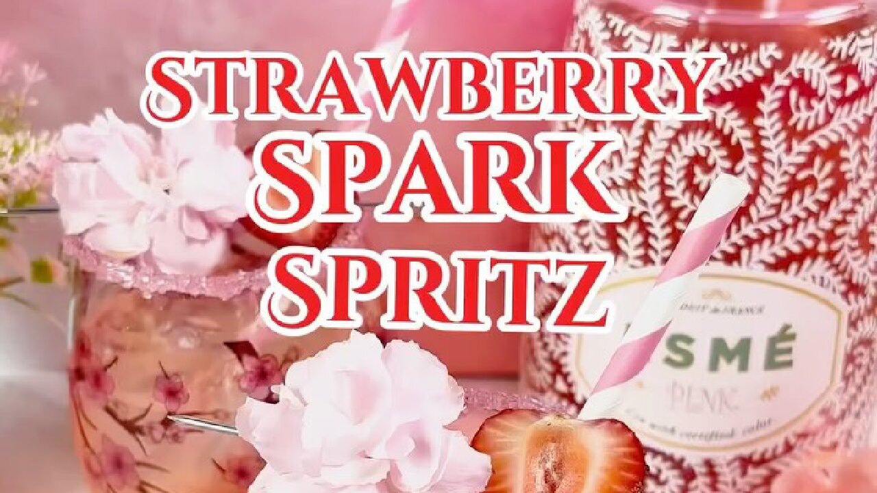 COCKTAIL PINK STRAWBERRY SPARKLE