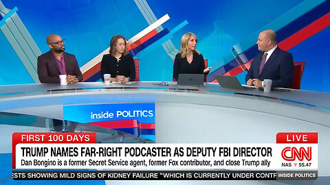 Dana Bash And Brian Stelter Clutch Pearls As Trump Taps Dan Bongino For Top FBI Role