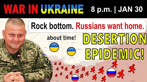 30 Jan: MASS ARRESTS! RUSSIAN SOLDIERS ARE BROKEN! | War in Ukraine Explained