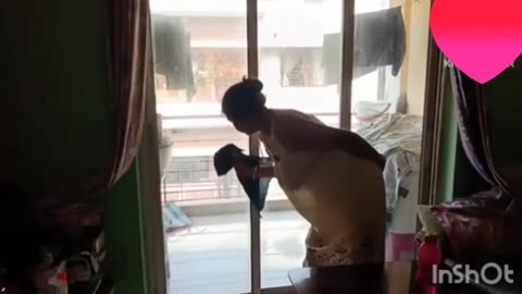 Desi Cleaning Vlog New indian Video _ Legggings Vlog Cleaning _ Bhabhi Vlog _ Aunty Vlog Cleaning