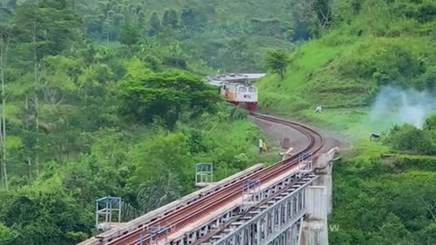 Side View of a High-Speed Train – Unreal Velocity!"