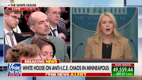 Karoline Leavitt Demolishes Reporter: 'You're A Left-Wing Hack'