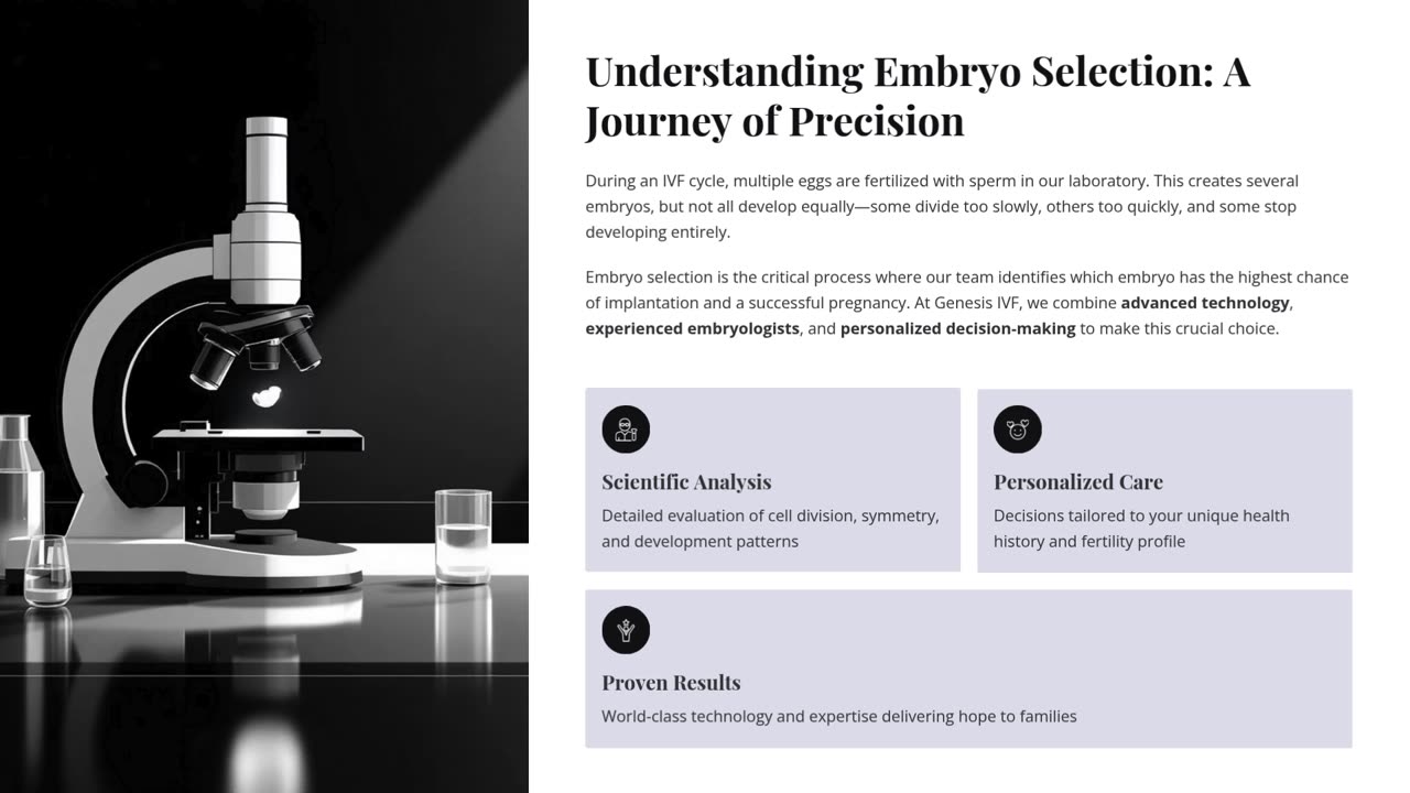 The Silent Story of Your Embryos