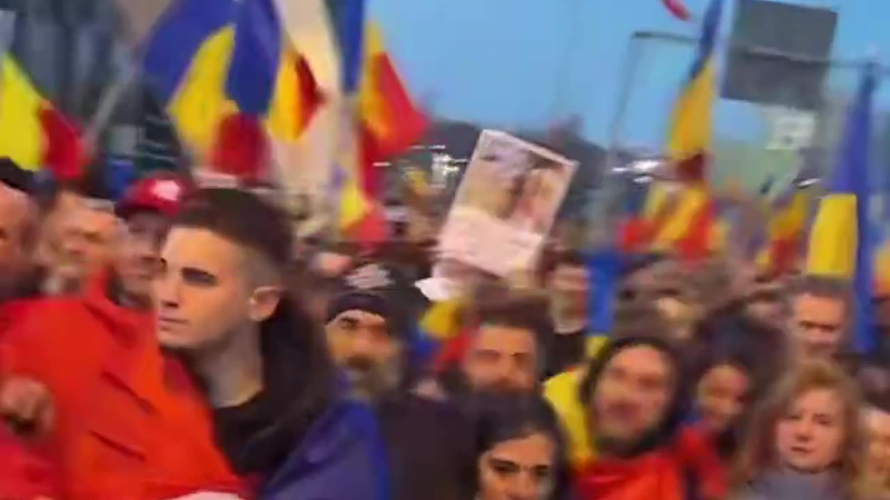 Romanians Protest EU Interference In Country's Affairs