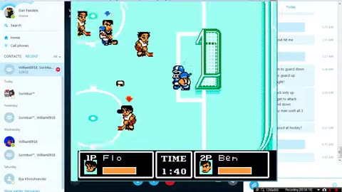 Technos Ice Hockey Versus Willy