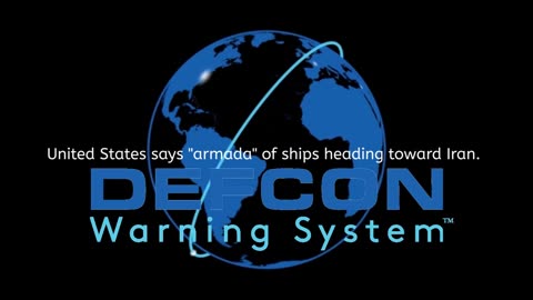 United States says "armada" of ships heading toward Iran.