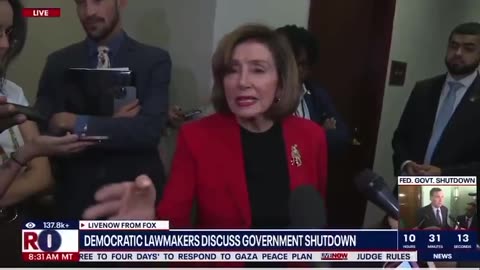 Nancy Pelosi got TRIGGERED and swung her hands when she was asked if Rep. AOC is TAKING OVER