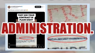 Fact Check: Social Security Cards Do NOT Contain Secret Contract In Fine Print Of The Signature Line