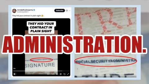 Fact Check: Social Security Cards Do NOT Contain Secret Contract In Fine Print Of The Signature Line