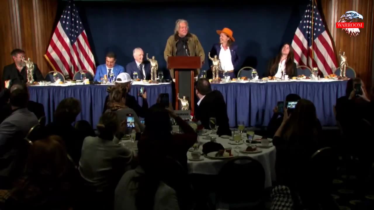 Steve Bannon at the Patriot Awards Luncheon/National Press Club in DC