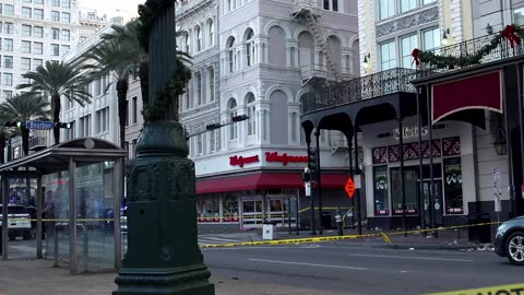 Audio reveals first responders reacting to New Orleans ramming