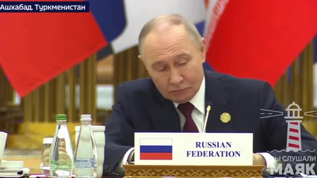 🎙️ Putin's microphones were turned off 30 seconds of pure excitement