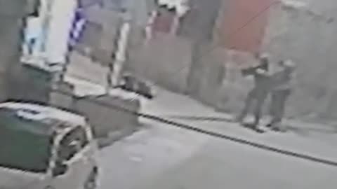 Jews executing a Palestinian child