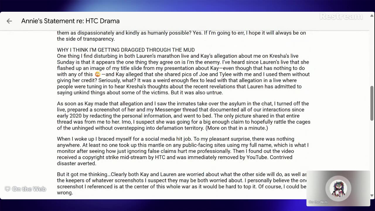 Hidden True Crime Drama, Tylee's Aunt weighs in