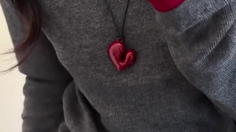 New Fashion Romantic Heart Necklace for $0.94