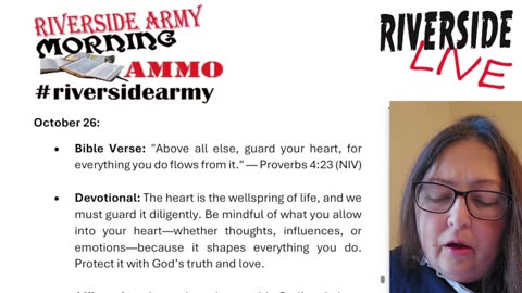 Riverside Morning Ammo Daily Devotional 10.26.25