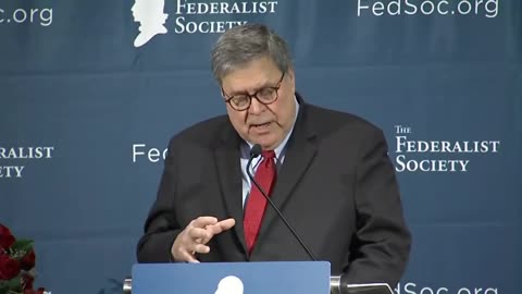 AG Barr 11/15/19 to Federalist Society on PRESIDENTIAL POWER & CONSTITUTIONAL AUTHORITY