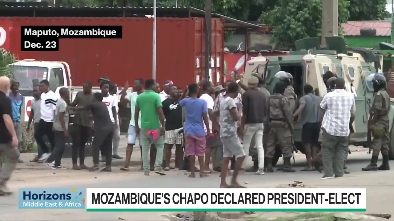 Mozambique Protests: Fresh Unrest as Daniel Chapo Is Declared President-Elect