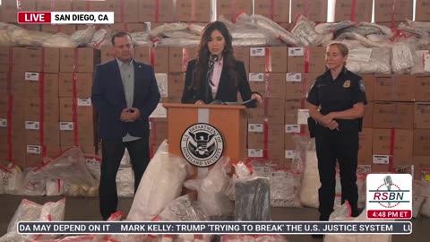 WATCH: Kristi Noem Speaks on the Importance of Police for the Border and Americans' Safety - 2/12/26