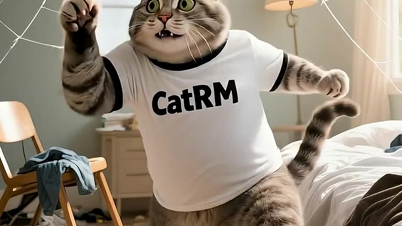 🐾 How CatRM Became a Hero_ The Shocking Beginning!_ #funny #cat #viralvideo #ai #comedy