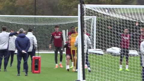 Gyokeres ABSENT, Zubimendi trains | Arsenal train